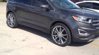 2014 Ford Edge 22" Rosso Icon 702 Chrome