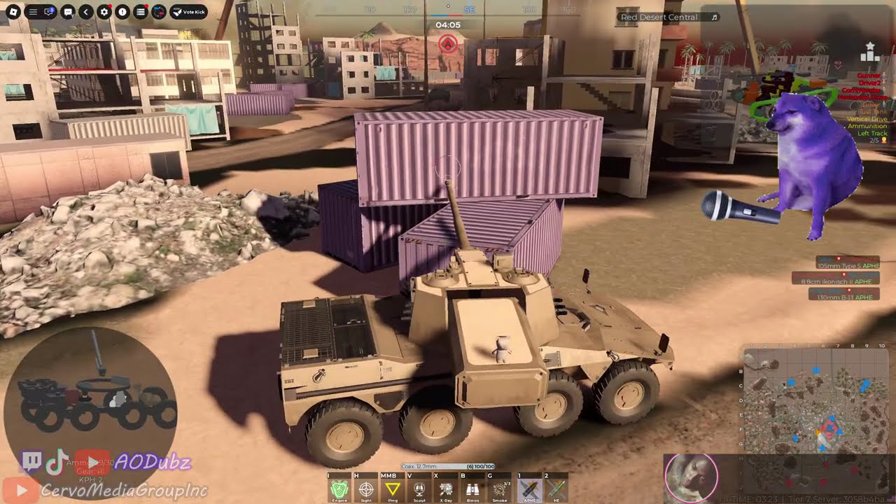BRADLEY OR BUST | Cursed Tank Simulator | !cmds