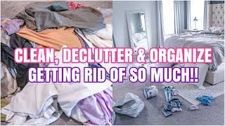 DONATING SO MUCH! | CLEAN, DECLUTTER AND ORGANIZE | NEW OFFICE