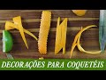 Como Fazer Decorações para Coquetéis Easy Cocktail Garnish