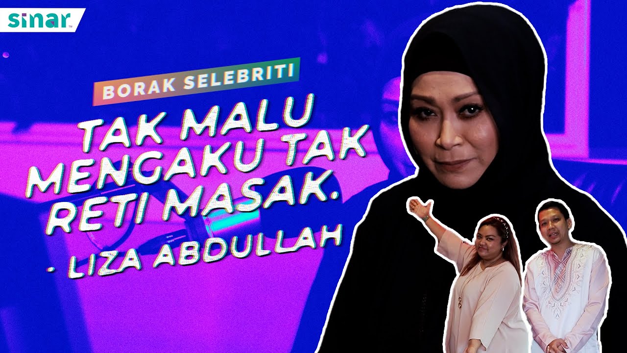 Liza Abdullah Tak Malu Mengaku Tak Masak