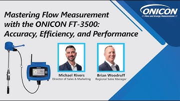 Mastering Flow Measurement with the ONICON FT 3500:  Accuracy, Efficiency, and Performance
