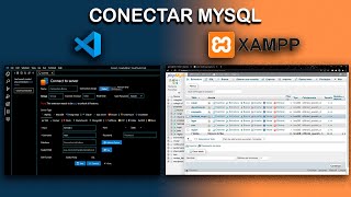 How to connect MySQL XAMPP with Visual Studio Code Profile