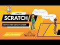 How to make story in scratch  coding in scratch  snow rise academy