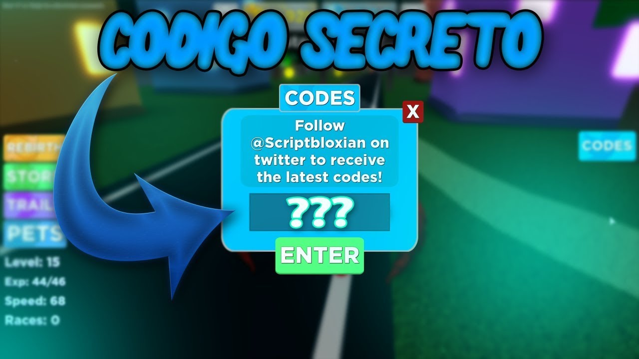 NOVO CÓDIGO SECRETO DO Legends Of Speed!! - ROBLOX 