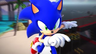 Cyberspace Stage mods with Sonics New Animations!