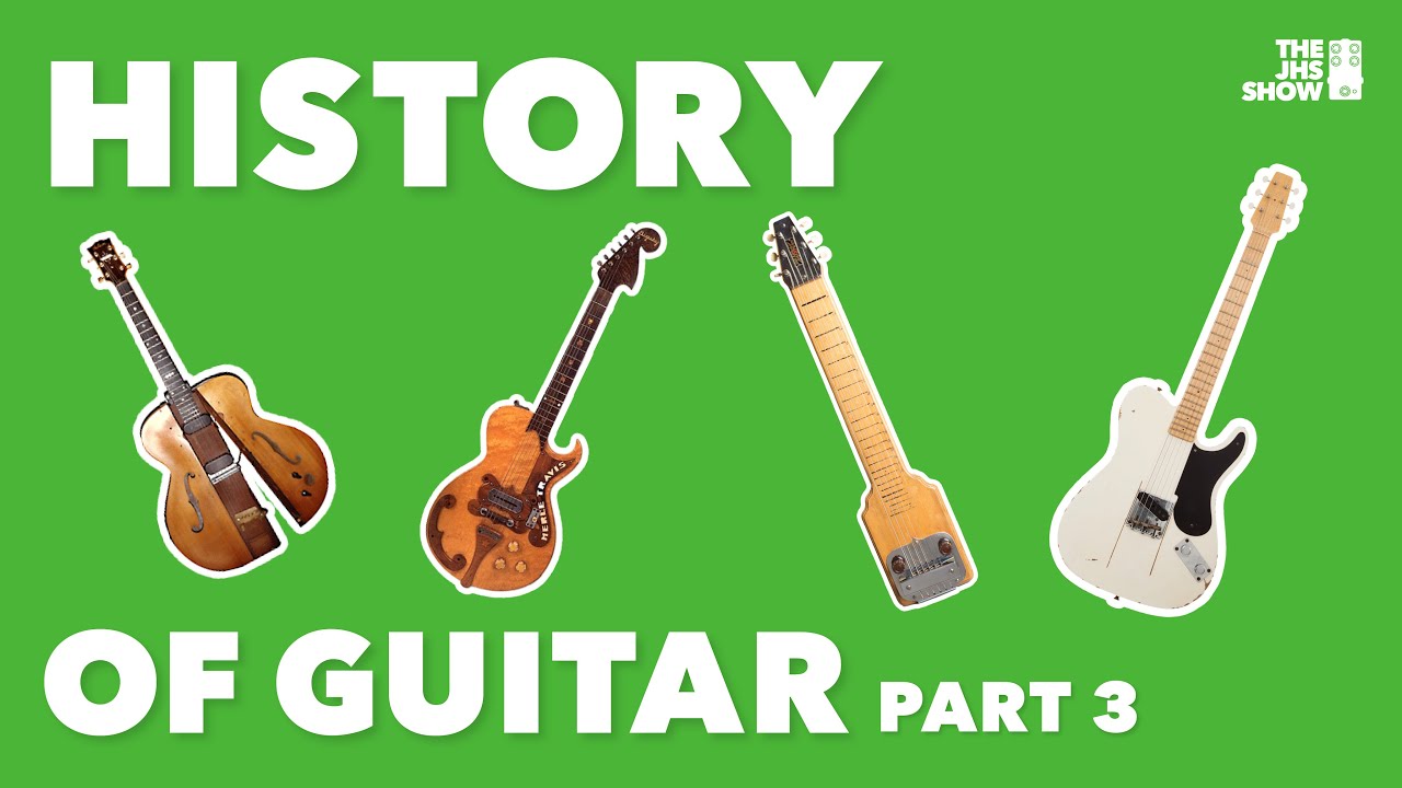 History Of Guitar (Part 3) 19391949 (Les Paul and The Log, Leo Fender