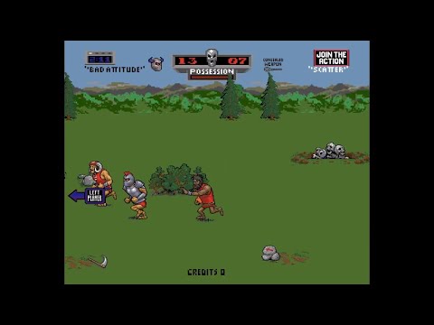 Pigskin 621 A.D Longplay (Arcade Version) - Standard Mode