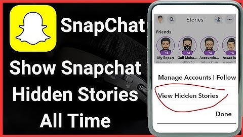 How to see hidden snapchat stories l How to see hidden story viewers on snapchat