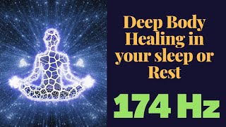 174 Hz Natural Pain Relief & Healing | Solfeggio Frequency | Pure Sound | Relaxation and Meditation