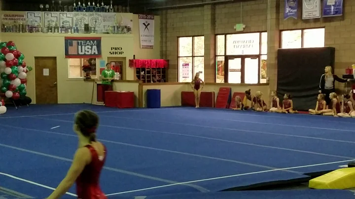 Alyssa's floor routine 12/16