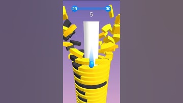 Stack Ball Walkthrough Gameplay iOS Android All Level Gameplay Mobile #Shorts