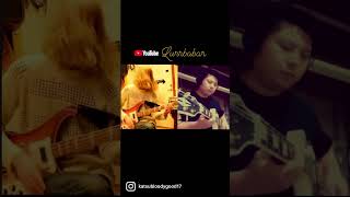 Collabo with bassist Lurrbabar Focus - Focus II bass & guitar cover #basscover #guitarcover #short