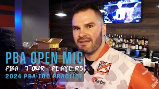 PBA Open Mic | First-time Tournament of Champions players take on the practice session by PBABowling 7,611 views 10 days ago 11 minutes, 13 seconds