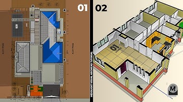 How to Create Stunning Architecture Presentation | 3D Site and Floor Plan in ArchiCAD