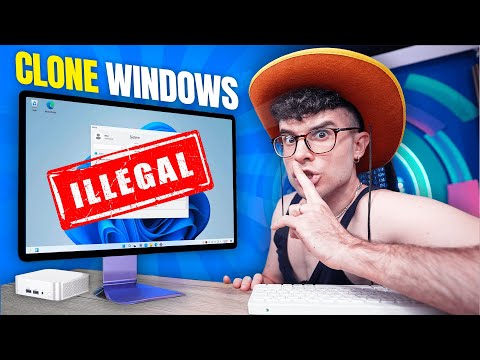 I'm trying out the illegal Windows 11 clone (which also emulates Android)! 😨 (on a Geekom A6 mini...