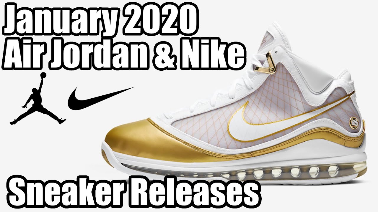 january jordan releases 2020