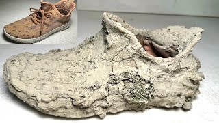 I Cleaned The World's MUDDIEST Yeezy's! | ASMR #6