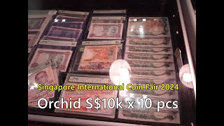 Singapore International Coin Fair 2024 (22 Mar) Banknotes Prices.