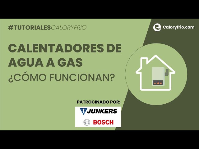 ▷Calentador Gas Butano: Todo lo que necesitas saber