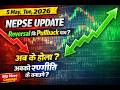 Nepse update , Tue 5 May, 2026, Reversal or Pull back? कहाँ सम्मको यात्रा होला?