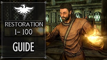 Skyrim - Level Up Restoration To 100 FAST 2024