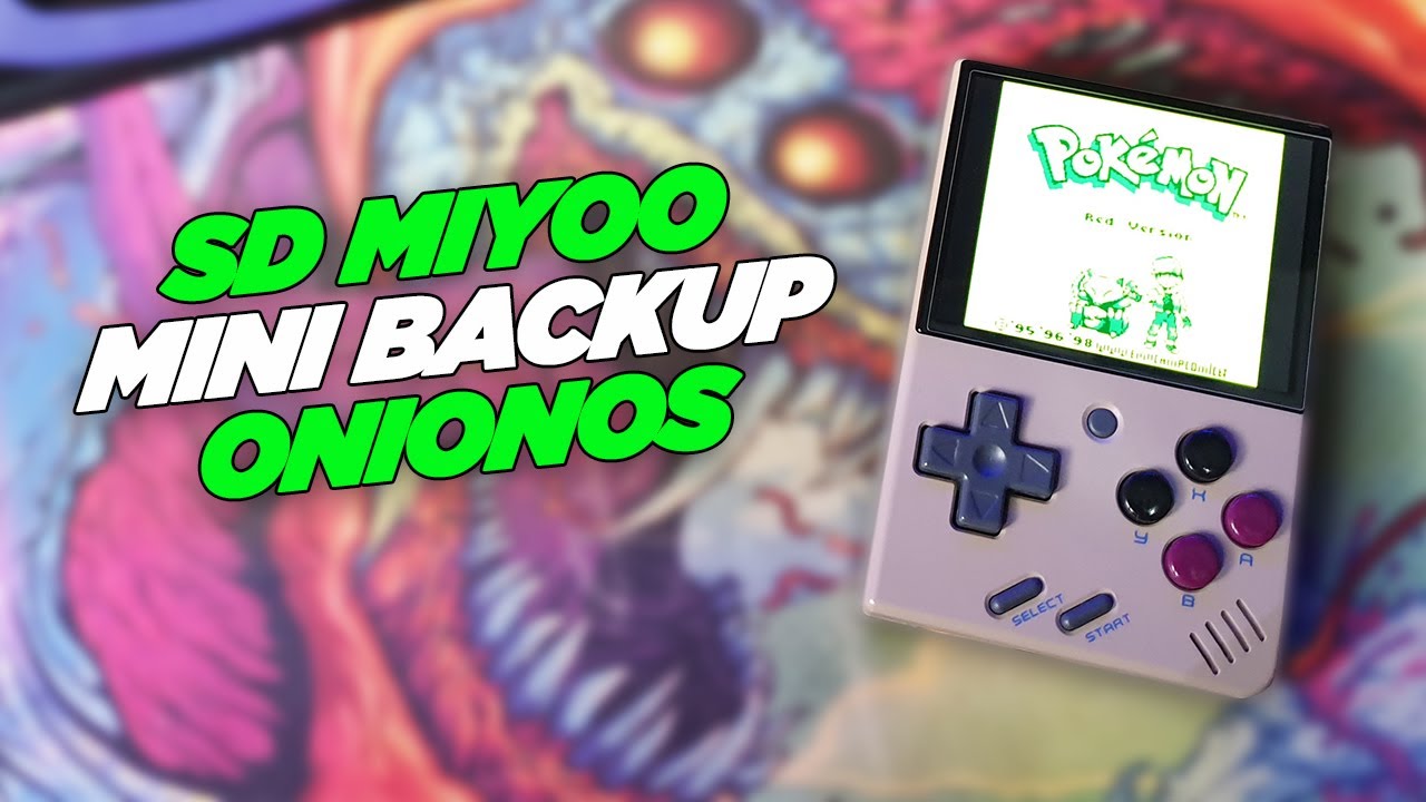 Backup De Arquivos Importantes Do Meu SD Miyoo Mini Onion OS Sem Jogos