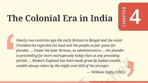 Class 8 Social Science | Chapter 4 Explanation | The Colonial Era in India | Part 1 SST | NCERT