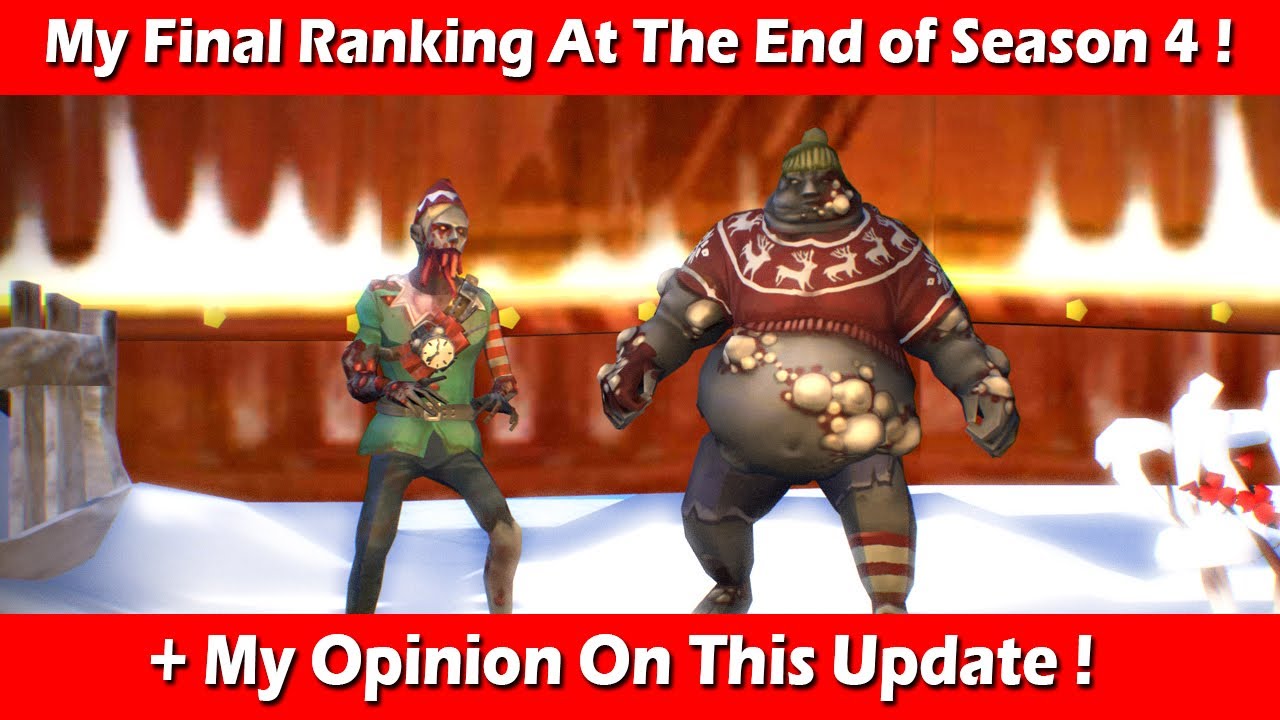 My Final Ranking In Season 4 & Opinion ! Last Day On Earth Survival