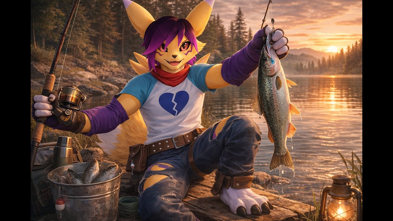 VRChat чилим на рыбалке ч3