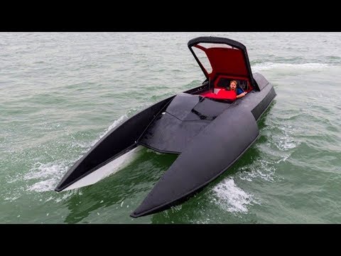 Vídeo: Este Iate De Luxo Vem Com Um Carro Anfíbio, Um Hovercraft E Um Jet Ski