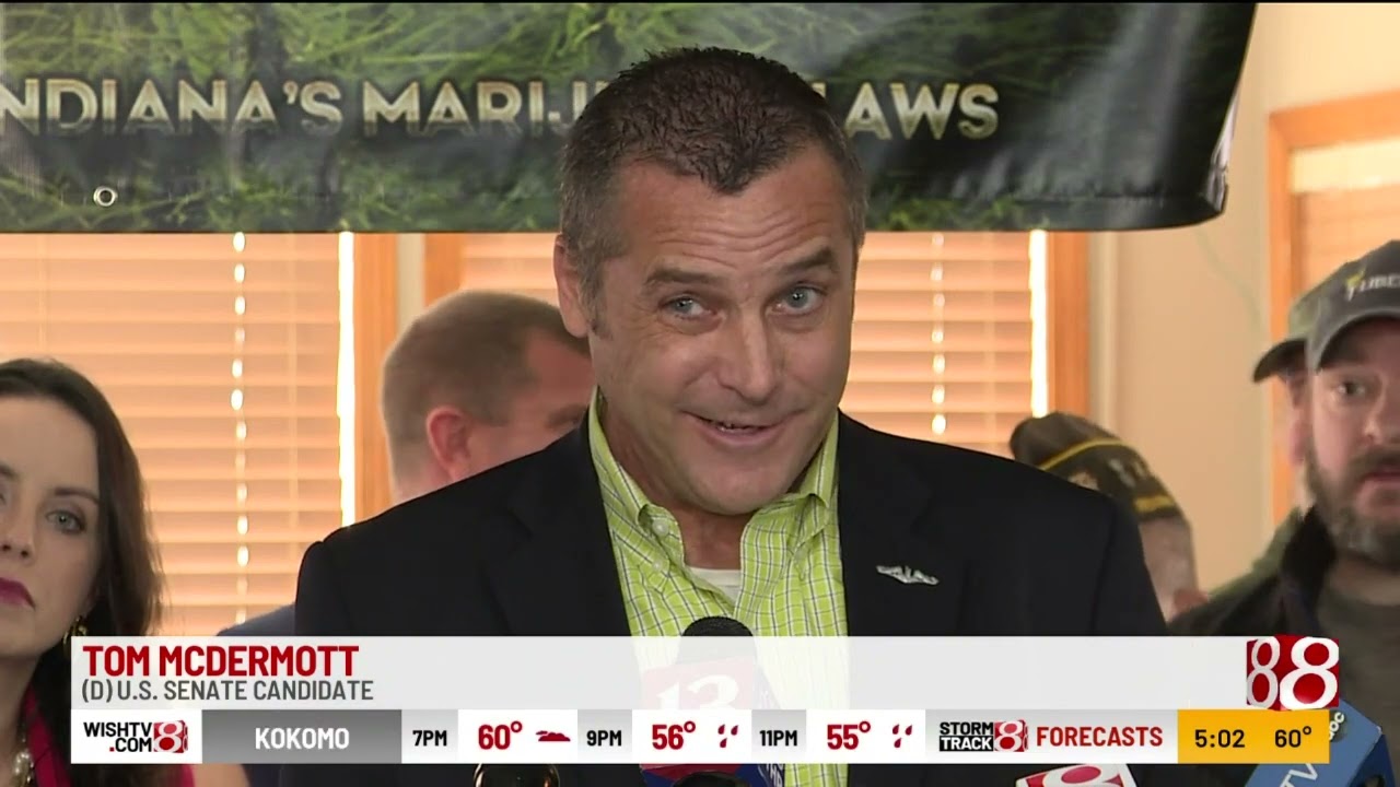 Indiana U.S. Senate candidate smokes marijuana in new ad