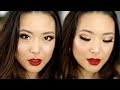 CLASSIC GLITTER GLAM Holiday Makeup || Jen Chae