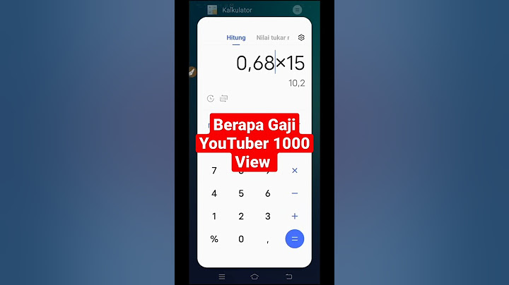 Berapa Gaji YouTuber 1000 View Setelah di Monetisasi