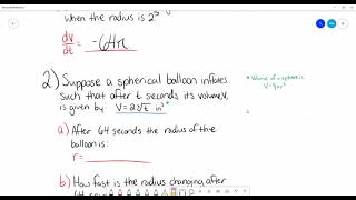 Calculus 1: Problem Set 10 (Related Rates)