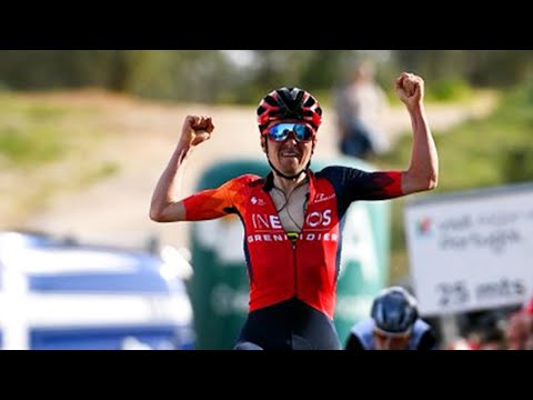 CYCLISME - Tom Pidcock en démonstration sur les pentes de l'Alto de Malhaõ (Tour de l'Algarve)