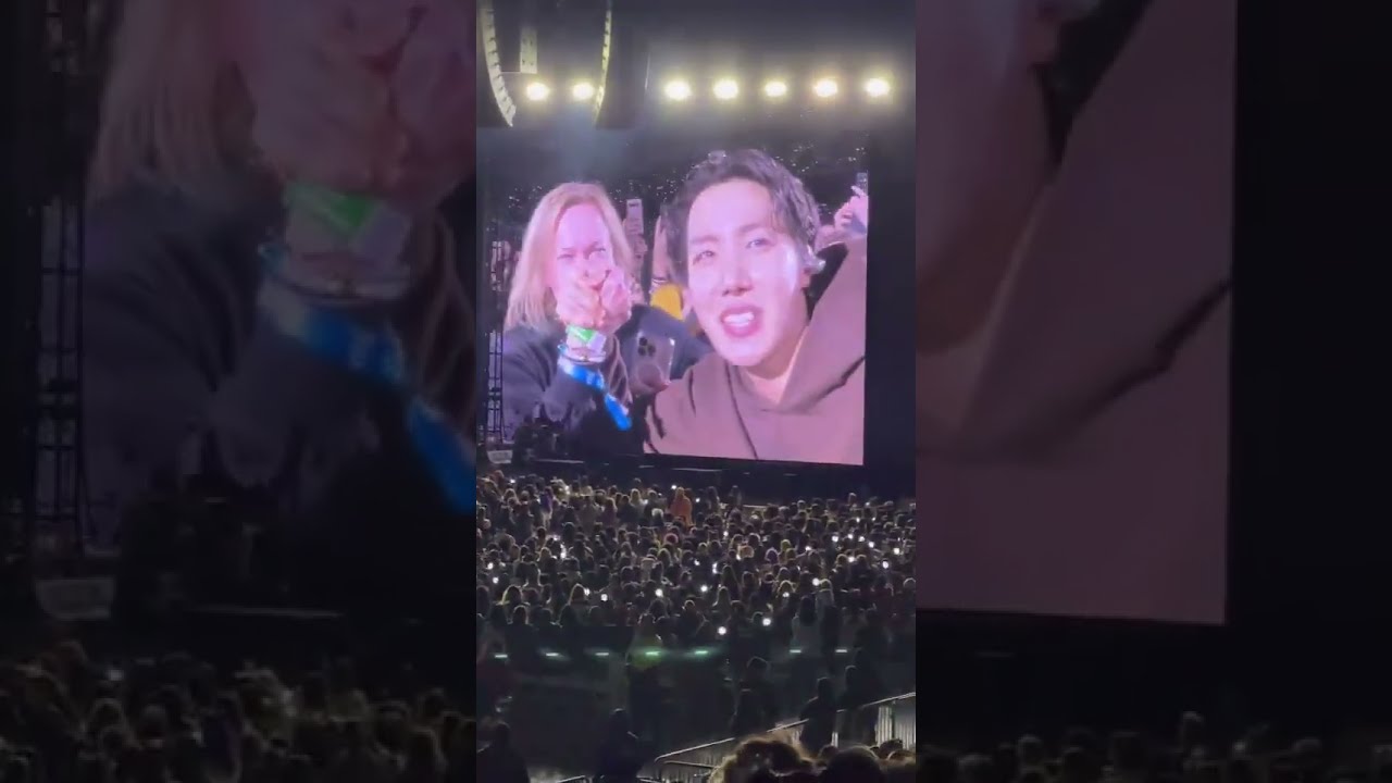 Jhope chose An Elder ARMY woman for equal sign intro ✨🥺