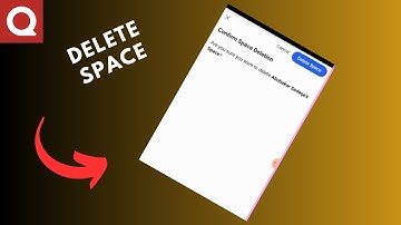 how to delete quora space