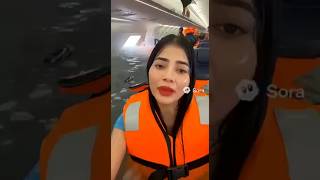 Plane Crashes Into the Sea 🌊✈️ | Shocking Footage” ai made  #trending #shorts
