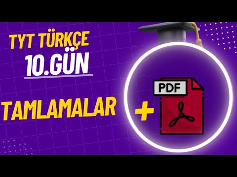 10) Tamlamalar / 21 Günde TYT Türkçe Kampı