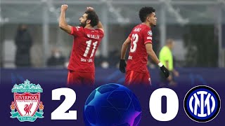 إبداع صلاح ● ليفربول وانتر ميلان 2-0 ربع نهائي دوري ابطال اوروبا 2022 تعليق [عصام الشوالي] 4K