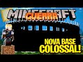 COMEÇAMOS A NOSSA NOVA BASE COLOSSAl ! - MINECRAFT GUERRA #19