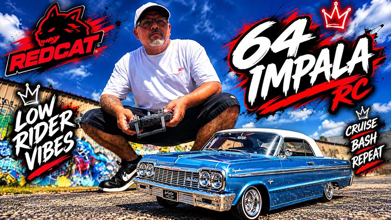 64 IMPALA RC LOWRIDER! 🔥👑 | RedCat 64 - YouTube
