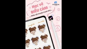 Bé học vẽ trên Ipad - cảm xúc của nhân vật truyện tranh bằng phần mềm Procreate | Keyframe Kids