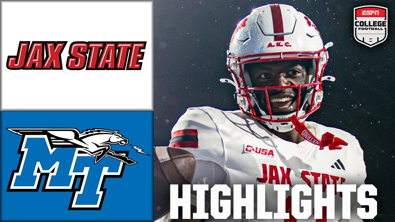 Jacksonville State Gamecocks против Middle Tennessee State Blue Raiders | Полные обзоры матча