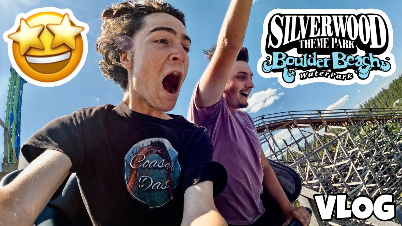 Visiting the Pacific Northwest’s LARGEST Theme Park?! Silverwood - Athol, Idaho | VLOG [2025]