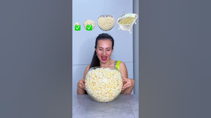 From Small To Really Giant Pop Corn #viral #katebrush #funny #shorts#comedy