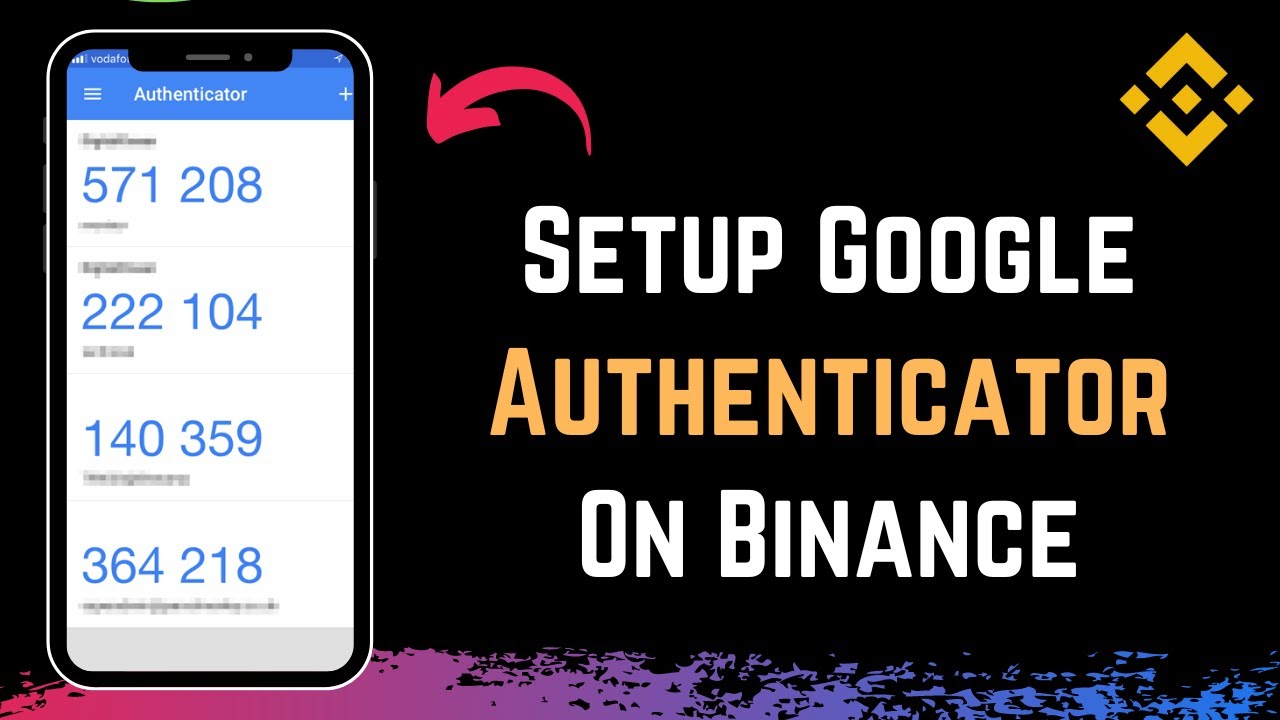 google authenticator recovery binance