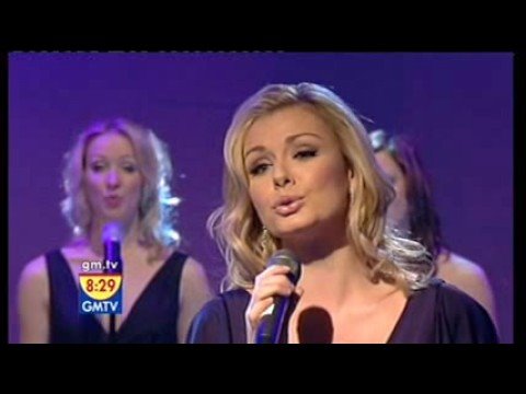 Katherine Jenkins performing a very beautiful rendition of "Hallelujah" live from her Sacred Arias album released Oct 20, 2008 on GMTV-ITV1 October 9, 2008.