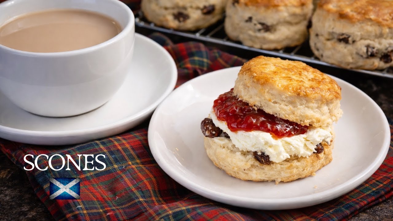 Scottish Sultana Scones | Easy recipe :)